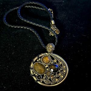 Beautiful Lia Sophia Oval Pendant